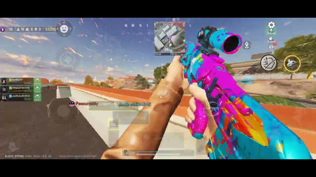 Eliminated in bloodstrike 