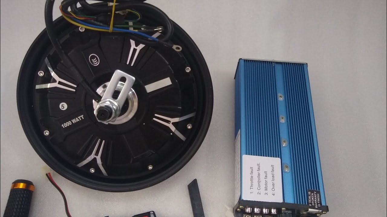 48V 1000W BLDC HUB MOTOR FOR SCOOTY 10 INCH