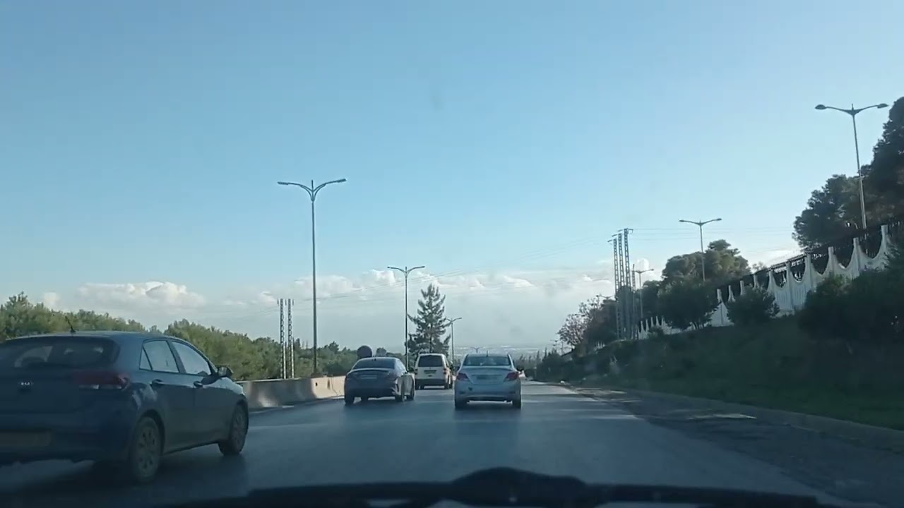 Driving in Algiers - From Douera to the May 2 Bus Station in Algiers