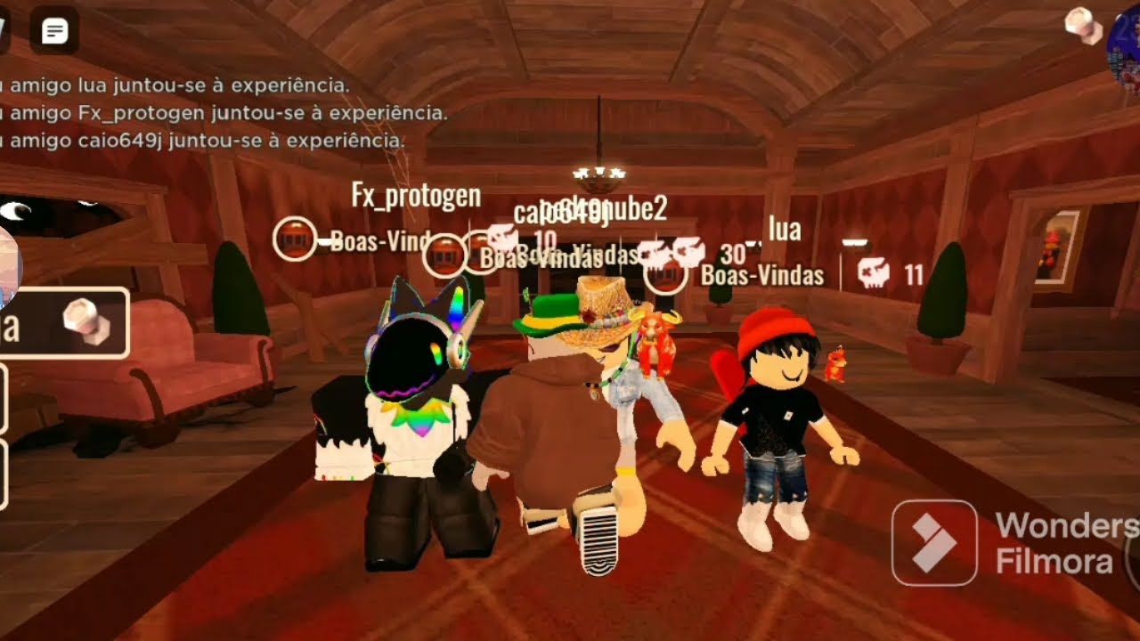 jogando roblox doors com a galera(@pedrothewolf2)(@puroaleatorio)(@iagovitorio7492)