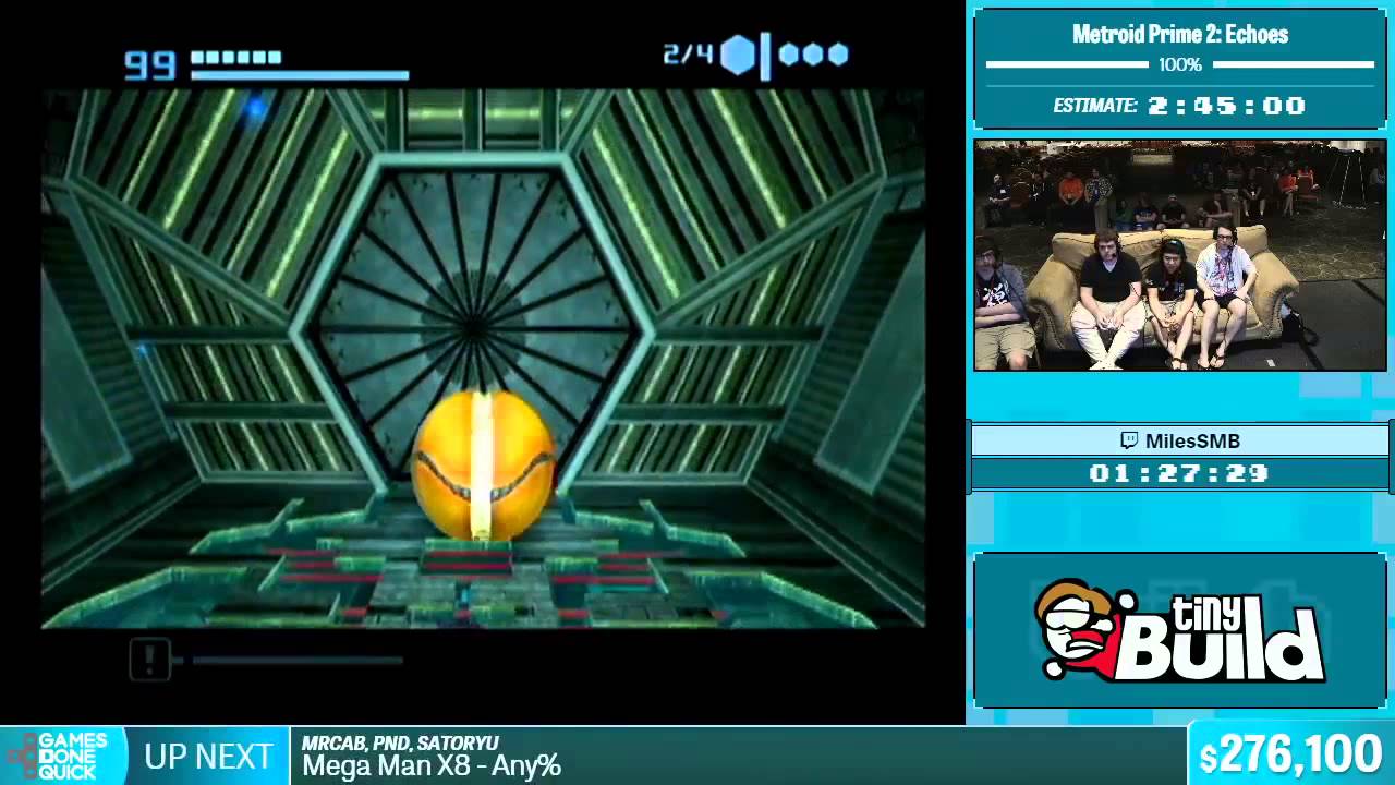 Metroid Prime 2: Echoes (100%) by MilesSMB in 2:31:14 - Summer Games Done Quick 2015 - Part 51