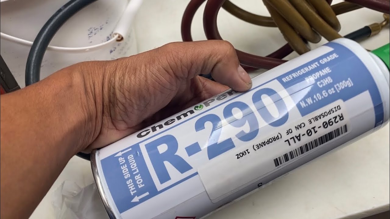 PINOY HVACR IN CANADA | LINE COOLER REPAIR USING REFRIGERANT R290
