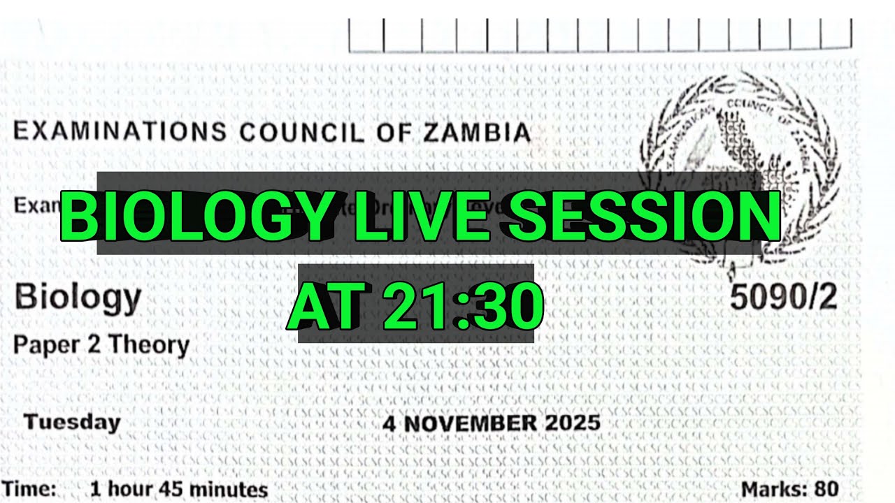 BIOLOGY LIVE SESSION