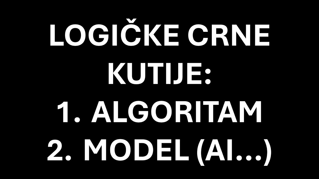 Filozofija Energije i Informacija 0003  ALGORITAM I MODEL