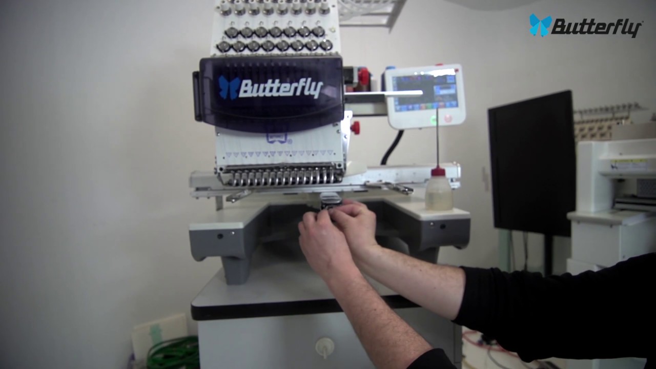 Oiling the Butterfly Embroidery Machine - Full Video