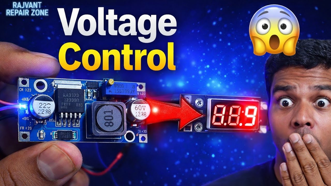 Step Down Buck Converter | LM2596 | Step Down Module | Buck Converter | Rajvant Repair Zone #Rajvant