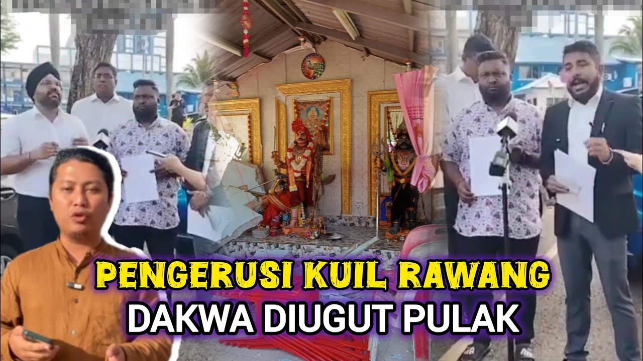 GAGAL BERPINDAH, PENGERUSI KUIL YANG DIROBOHKAN DI RAWANG DAKWA DIUGUT DITAHAN POLIS