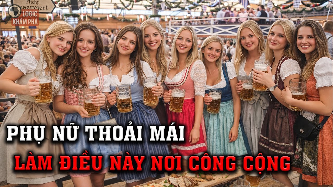 Cuộc Sống Thực Kỳ Lạ Tại ĐỨC – Nơi Phụ Nữ Khiêu Gợi Thoải Mái Làm Điều Này Nơi Công Cộng!