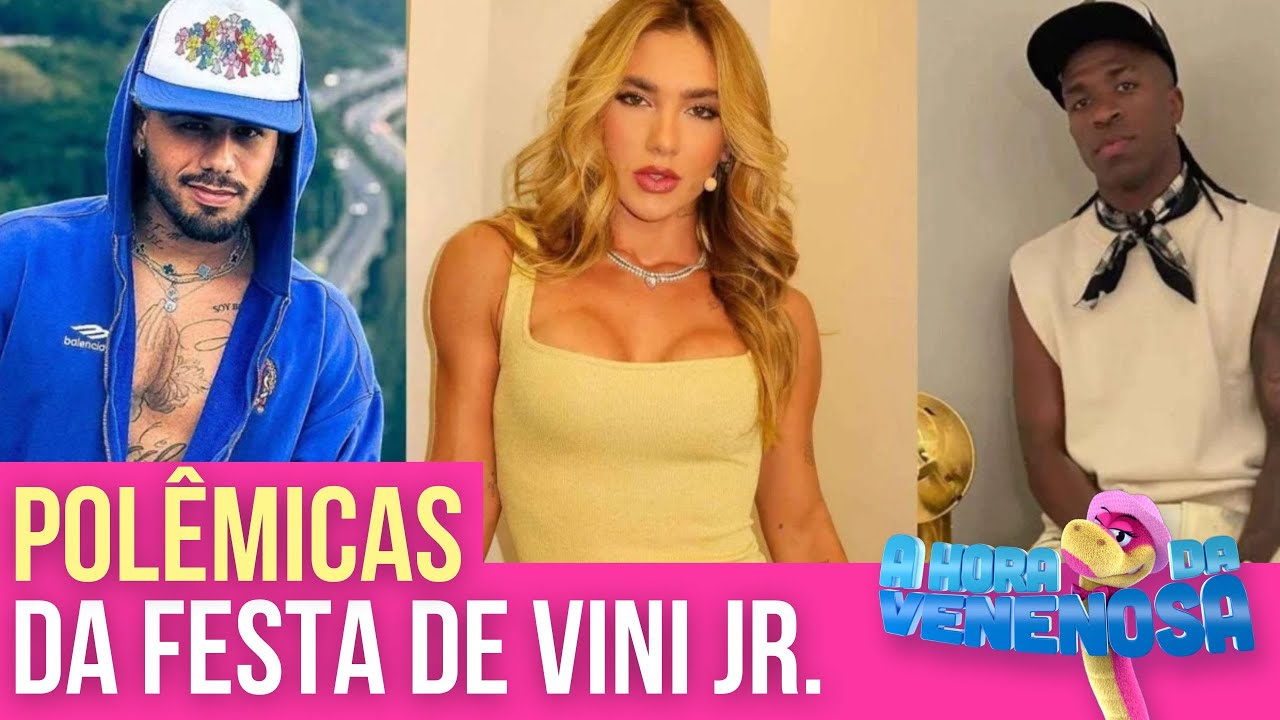 FESTA MILIONÁRIA DE VINI JR. TEVE SHOW DO TRAVIS SCOTT E RUMORES DE AFFAIR COM VIRGINIA FONSECA