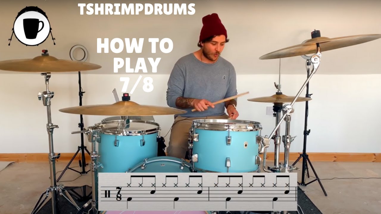 How to Play 7/8 on the Drums | Drum Lesson | Time Signature Tuesday