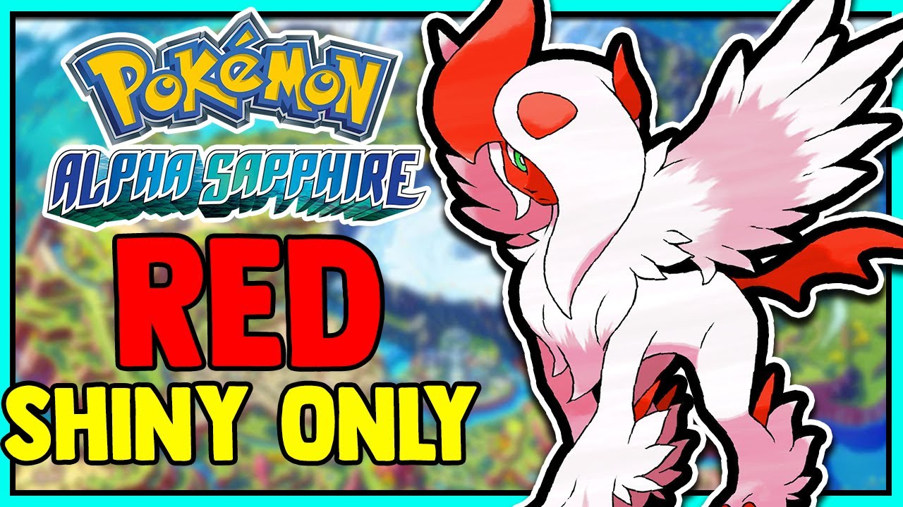 POKEMON ALPHA SAPPHIRE HARDCORE NUZLOCKE - ТОЛЬКО КРАСНЫЙ БЛЕСТЯЩИЙ! (БЕЗ ПОВЫШЕНИЯ УРОВНЯ, БЕЗ П...
