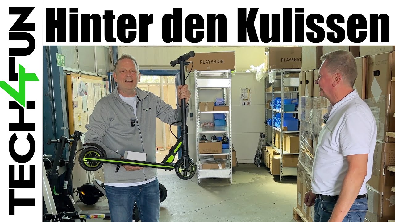 Besuch bei STREETBOOSTER | Rundgang durch den E-Scooter Betrieb