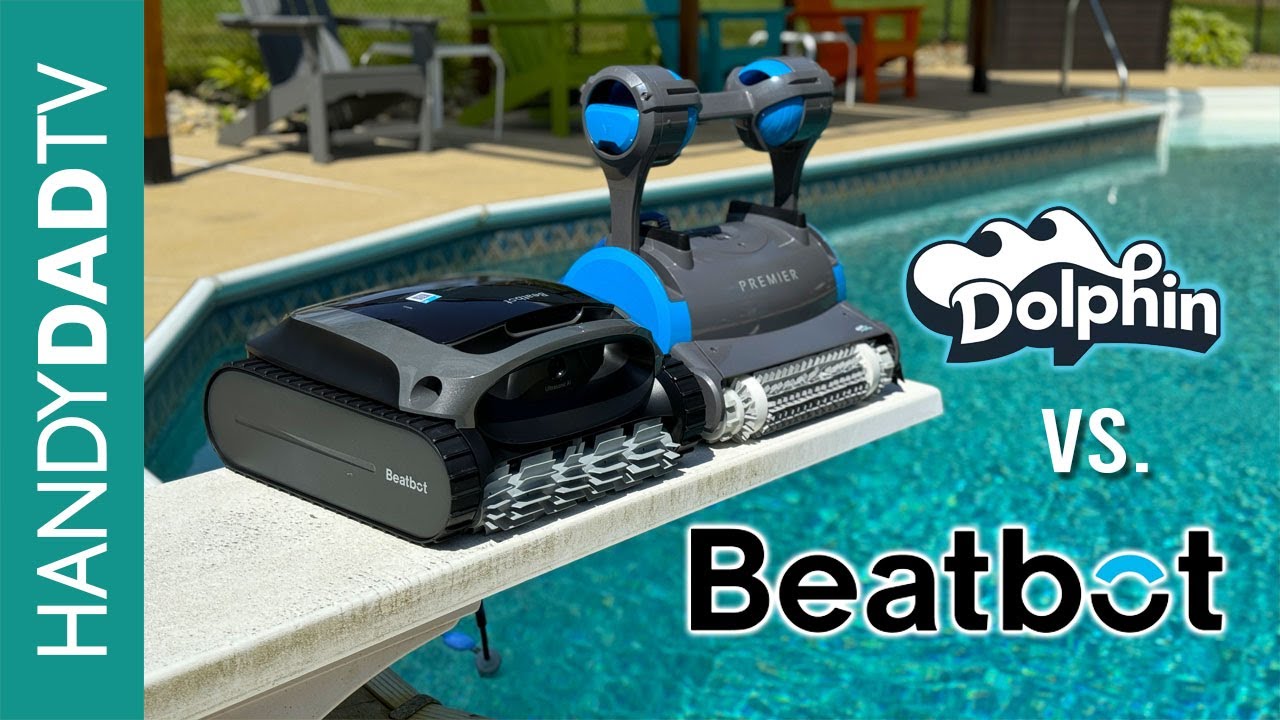 Роботы-очистители бассейнов Beatbot AquaSense и Dolphin Premier