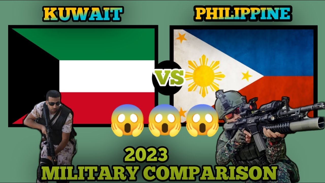 KUWAIT vs PHILIPPINE MILITARY COMPARISON 2023 | Philippine vs Kuwait Military Power Comparison 2023