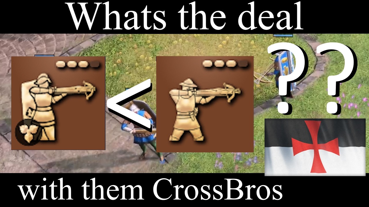 Worse than regular Crossbows?! Genoese Crossbows vs. (almost) all other Units | Age of Empires 4
