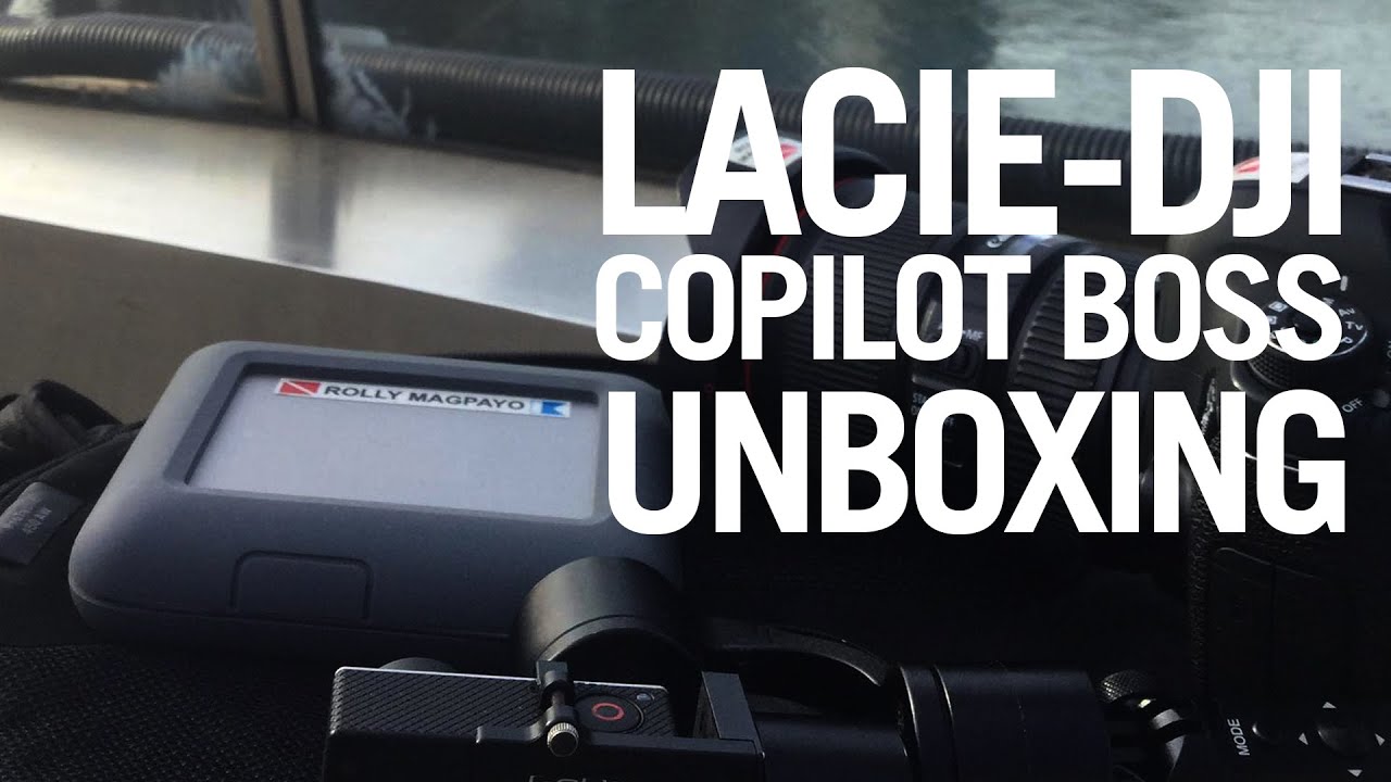 LACIE DJI COPILOT BOSS