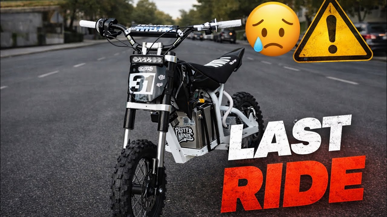 Last ride on my 76v razor 😔