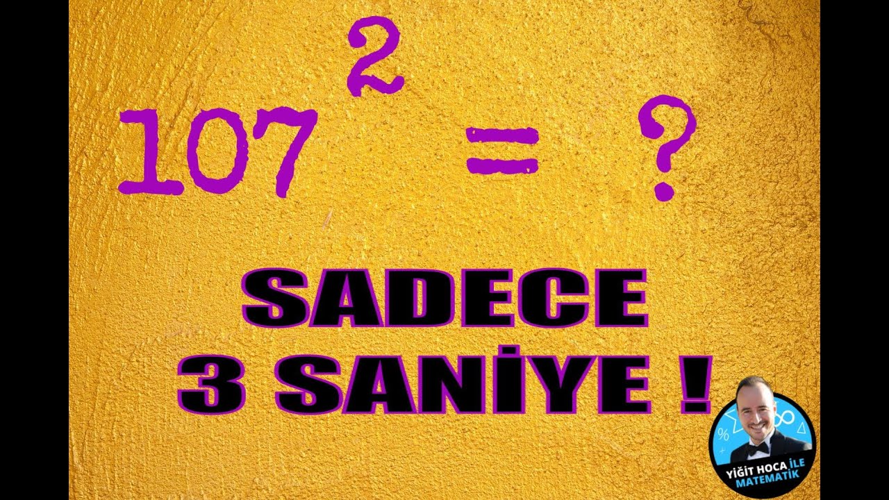 Mental Math Magic! Büyük sayıların karesi 3 saniye?  #funmath #math