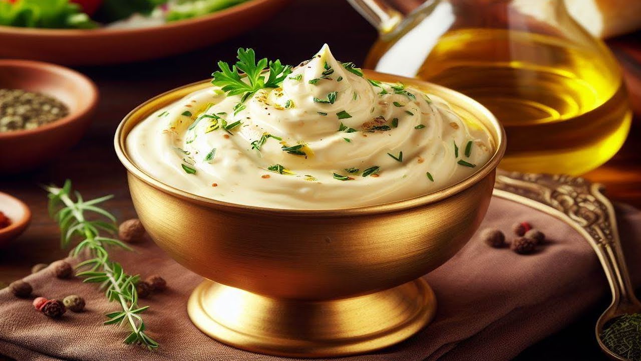 طرز تهیه سس مایونز خانگی به روش رستورانی (آسان و خوشمزه)