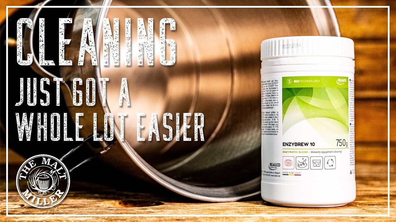 ENZYBREW 10 | CLEANING YOUR HOME BREW EQUIPMENT JUST GOT A WHOLE LOT EASIER | THE MALT MILLER