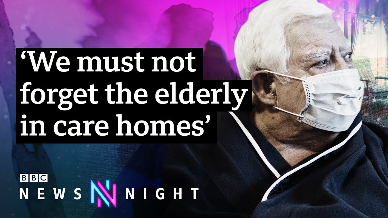 Coronavirus: Care homes struggle as deaths rise - BBC Newsnight