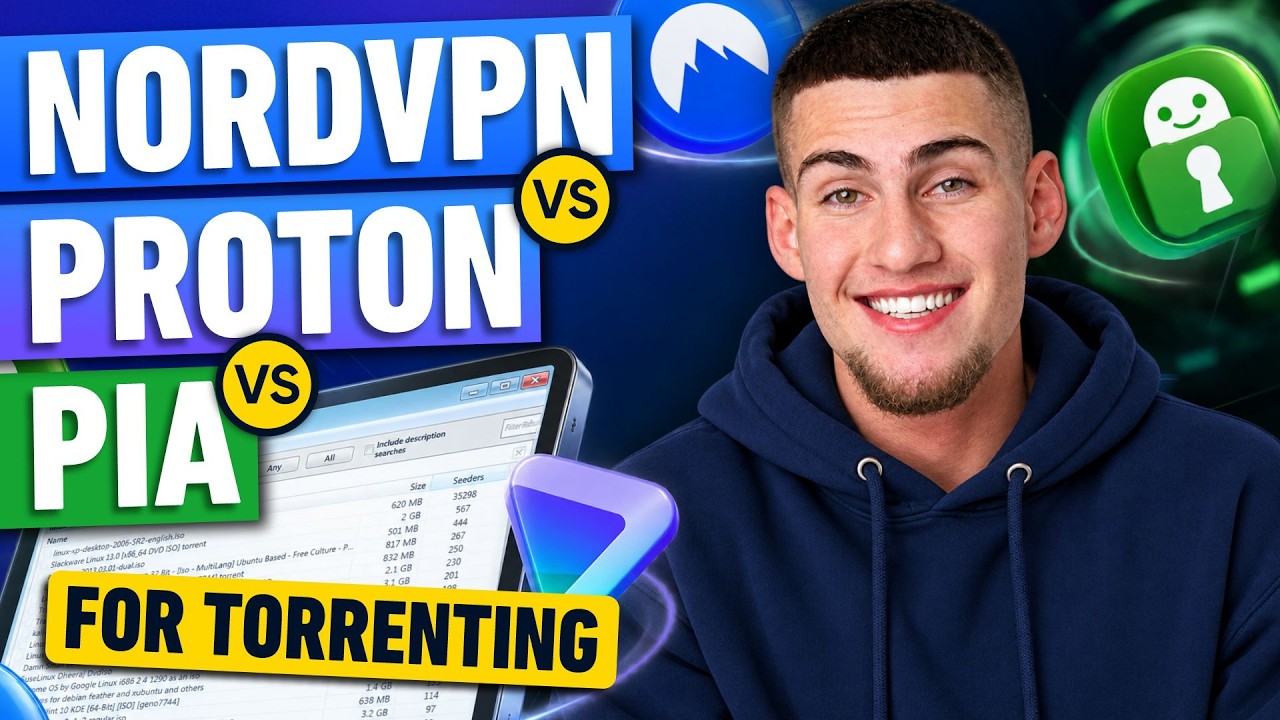 NordVPN против Proton против PIA для торрентов: лучший выбор для безопасных загрузок
