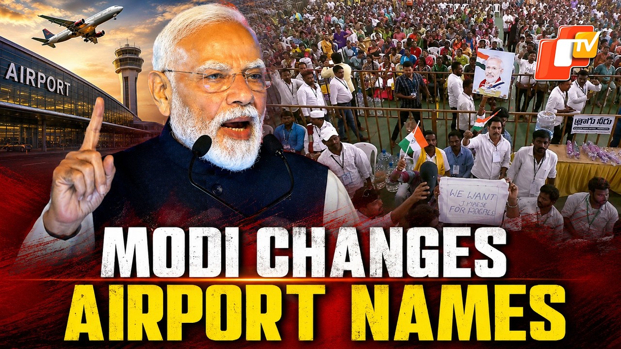 PM Modi Explains How NDA Government Changed Airport Naming Tradition