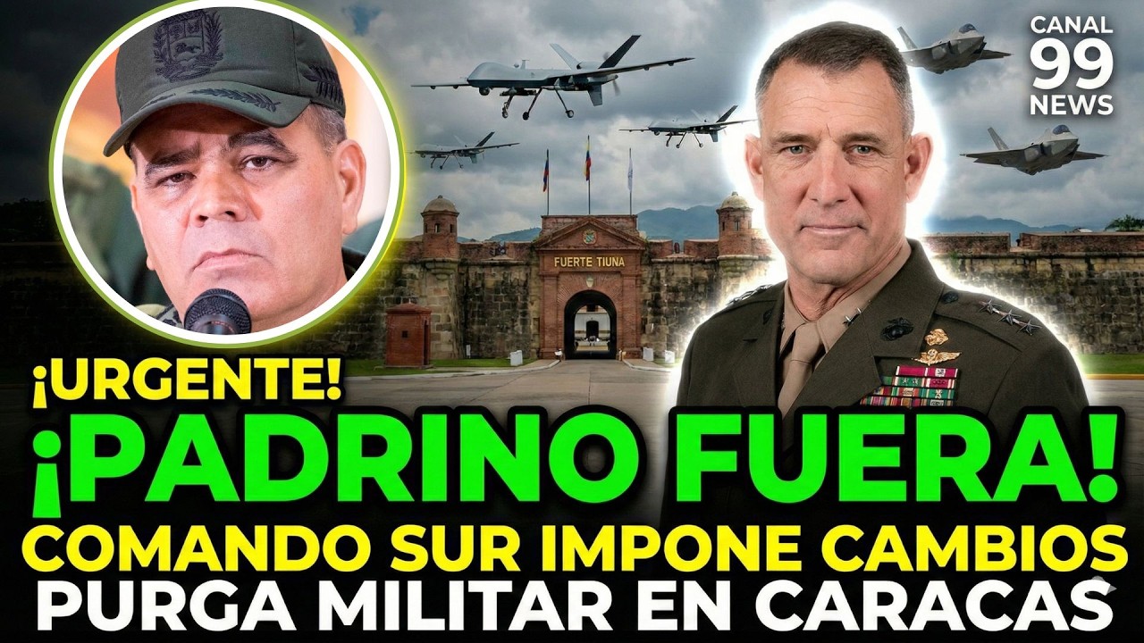 ¡URGENTE! Comando Sur toma el control en Caracas: ¿Padrino López fuera del poder? 🚨