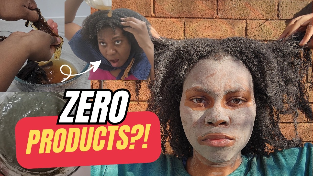 I Did Wash Day With Zero Products...