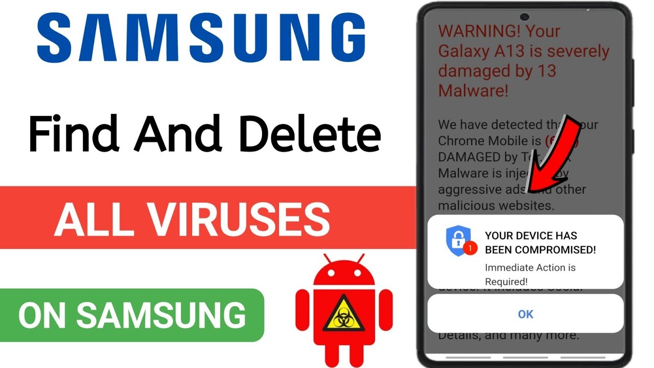 How To Find And Delete ALL VIRUSES On Samsung