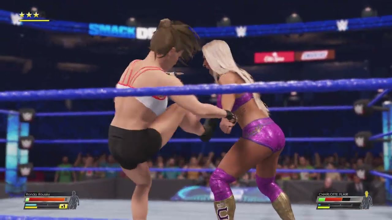 WWE 2K22 RONDA ROUSEY vs. CHARLOTTE FLAIR