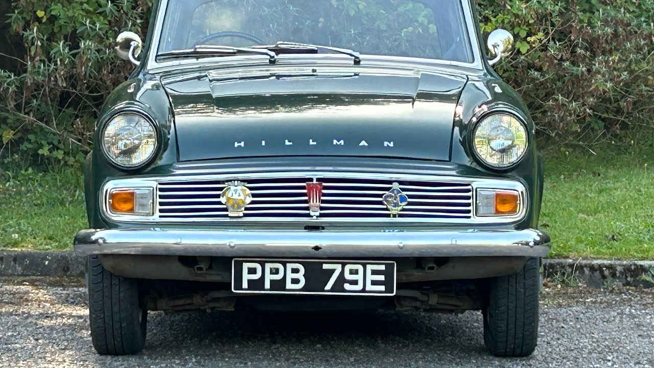 THATCHER PPB79E 1966 mdl CLASSIC HILLMAN MINX SERIES V - ULEZ - RUNNING -  £5,995