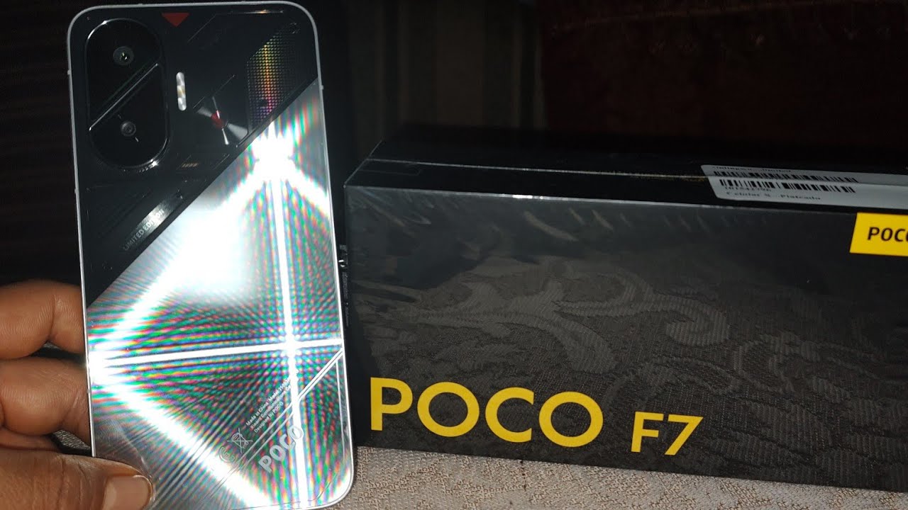 📱unboxing del poco f 7 🤯