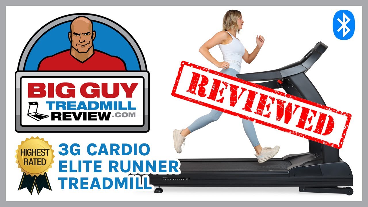 Обзор беговой дорожки 3G Cardio Elite Runner &mdash; обзор продукта от BigGuyTreadmillReview.com