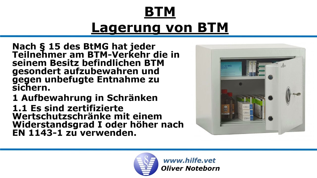 Arzneimittel und BTM