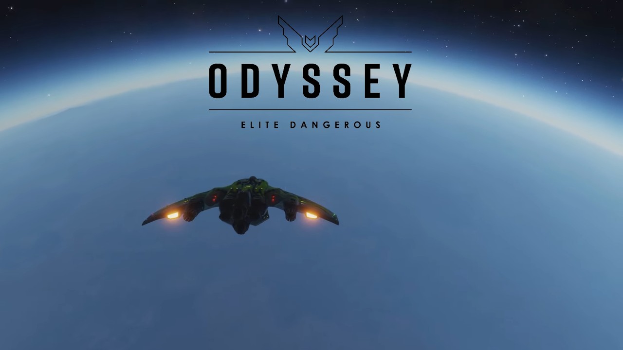 Most atmospheric world I've ever seen in Elite Dangerous Odyssey