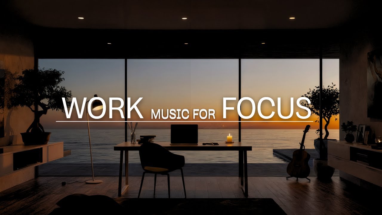 Productive Work Music for Deep Focus | Let the Flow Build