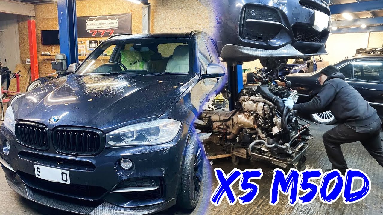 ЗАМЕНА ТУРБИНЫ Bmw X5 50d НА ПРОБЕГЕ 58 ТЫСЯЧ МИЛЬ...ЗАЧЕМ?