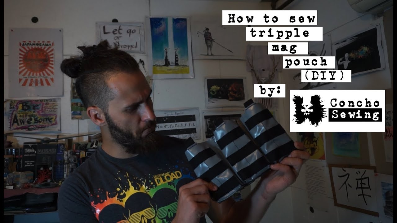 How to sew Triple Mag Pouch (DIY)(2017)