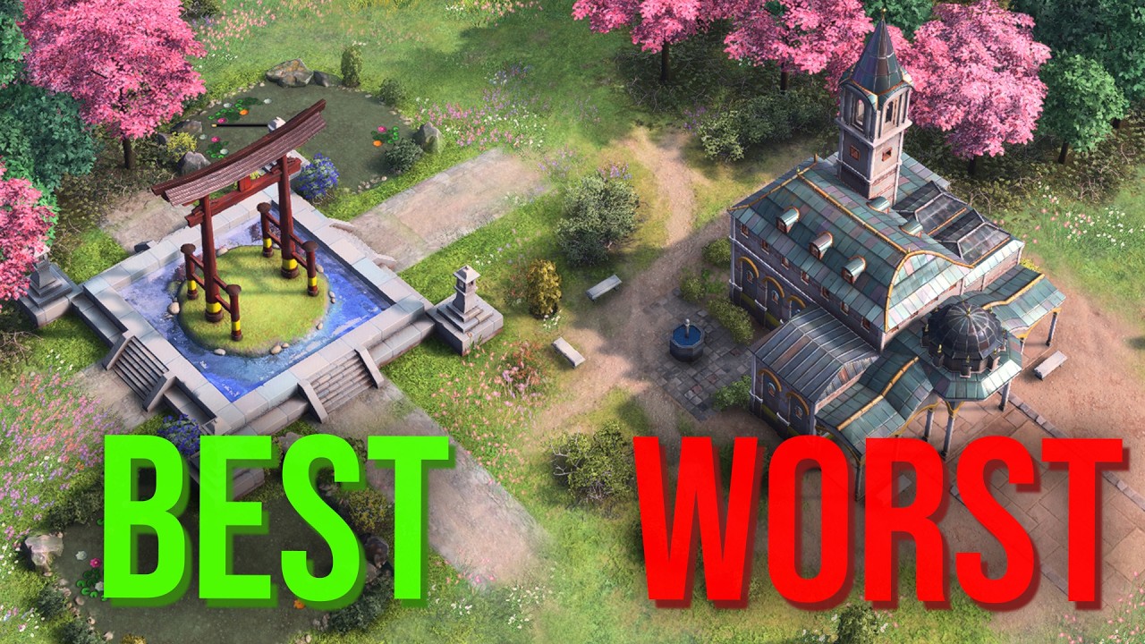 Best & Worst Landmarks in AOE4?