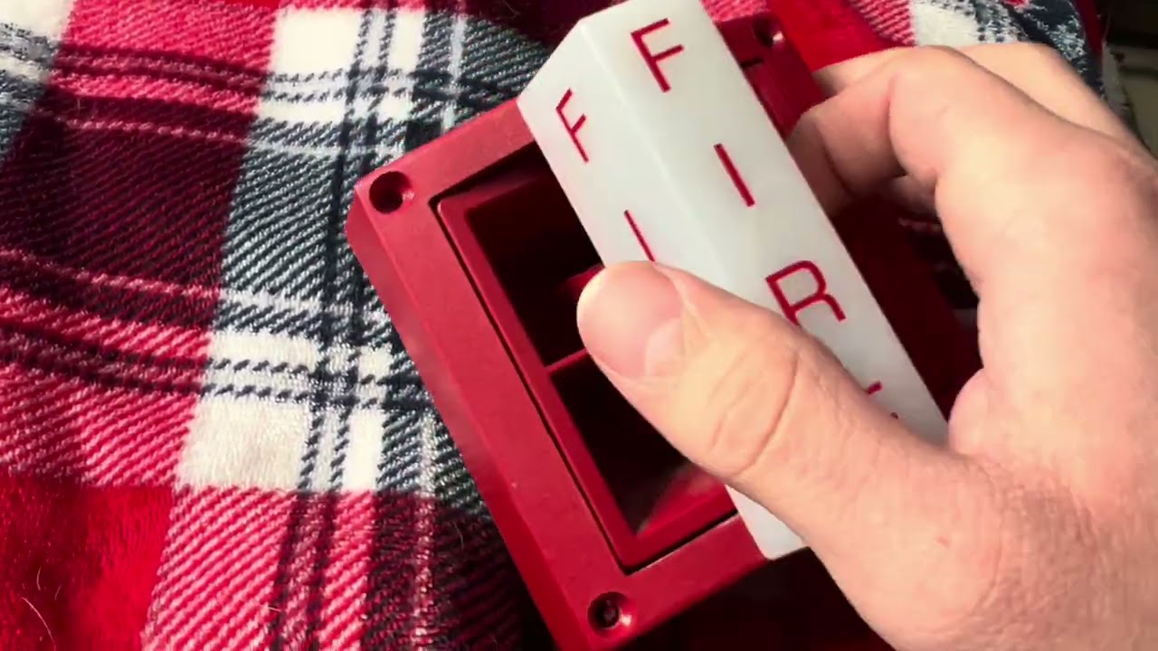 System Sensor MASS Non ADA SS-12 Fire Alarm Unboxing & Test