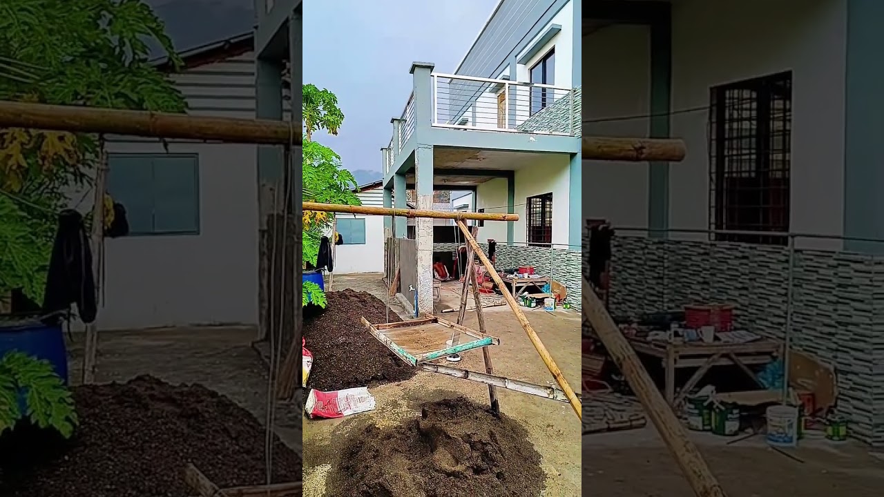 My home in Philippines from hardwork to build this, not yet done thank you lord #highlights 