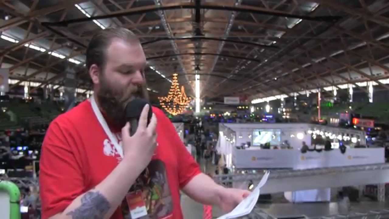 Bjørn på The Gathering 2014