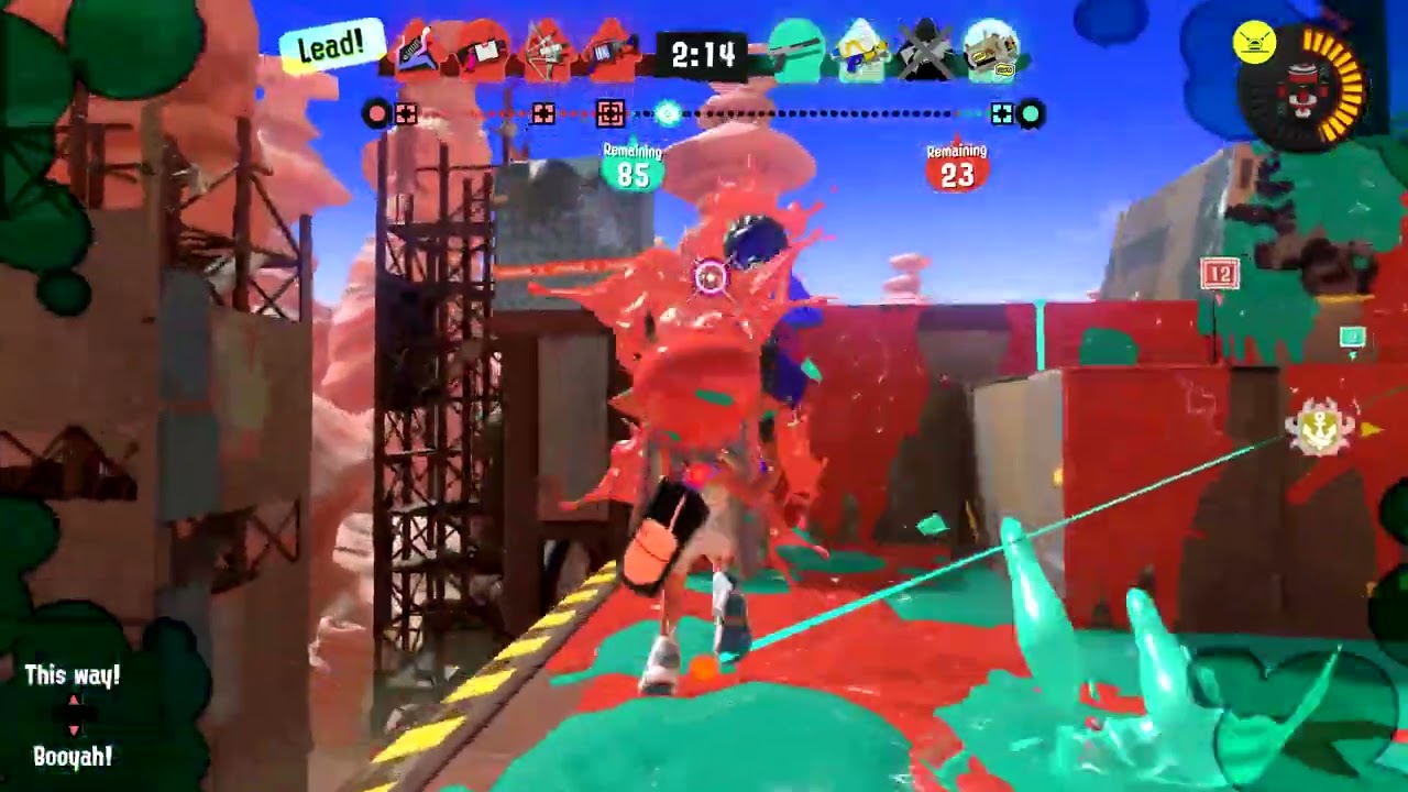 Splatoon 3 - H3 Nozzlenose long play in Tower Control!