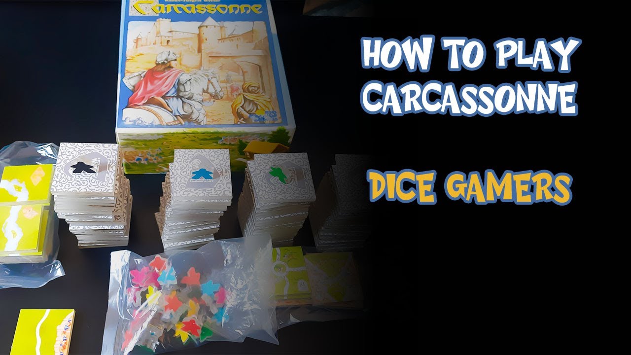 🎥شرح لعبة كاركاسون Carcassonne Hot to play وطريقة اللعب بالتفصيل! 🏰🎲✨
