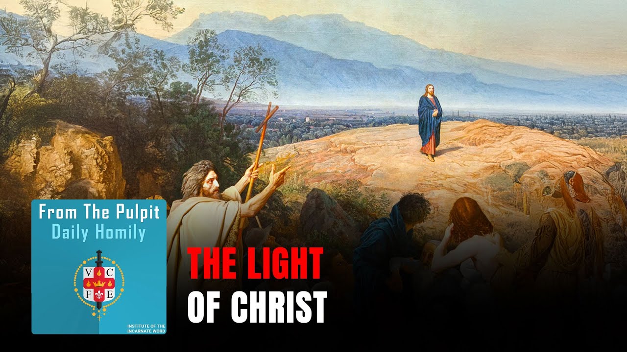 Daily IVE Homilies, January  10th, 2026 - The Light of Christ