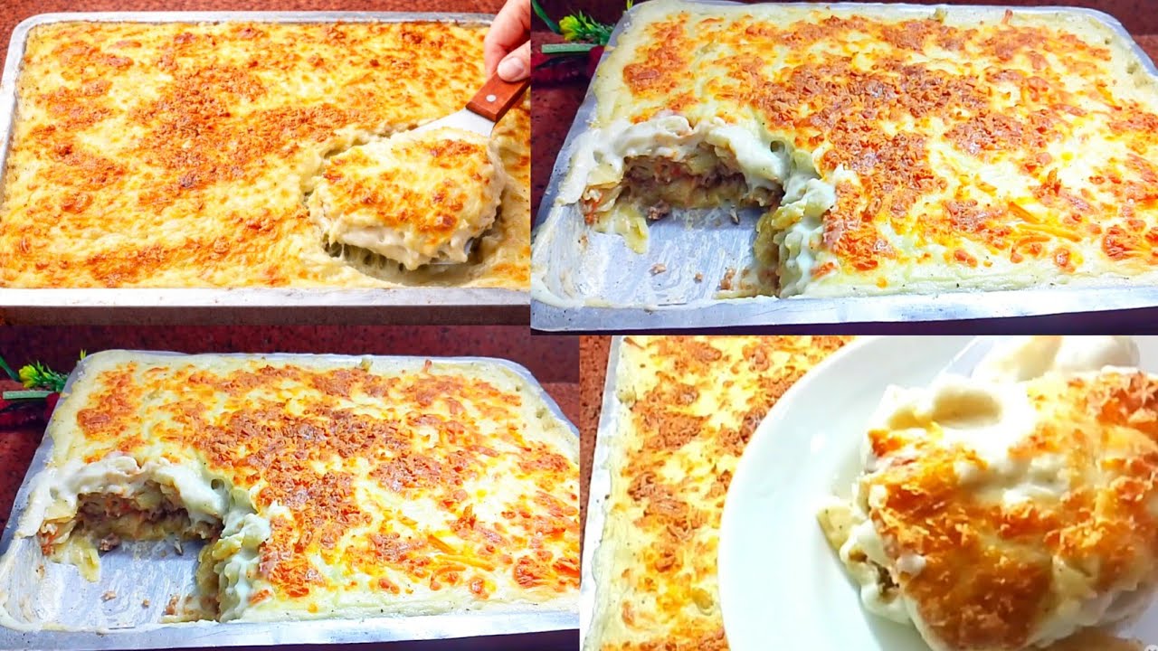 صنية مكرونه بالشاميل جوسي وغرقانة صوص🤤هتشرفك في العزومات 🤤 طعم ولا أروع