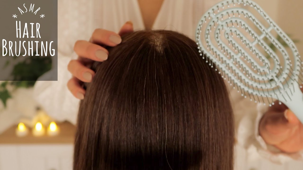 [ASMR] Hair Brushing with Miniso Hair Brush | Stress Relief | No Talking