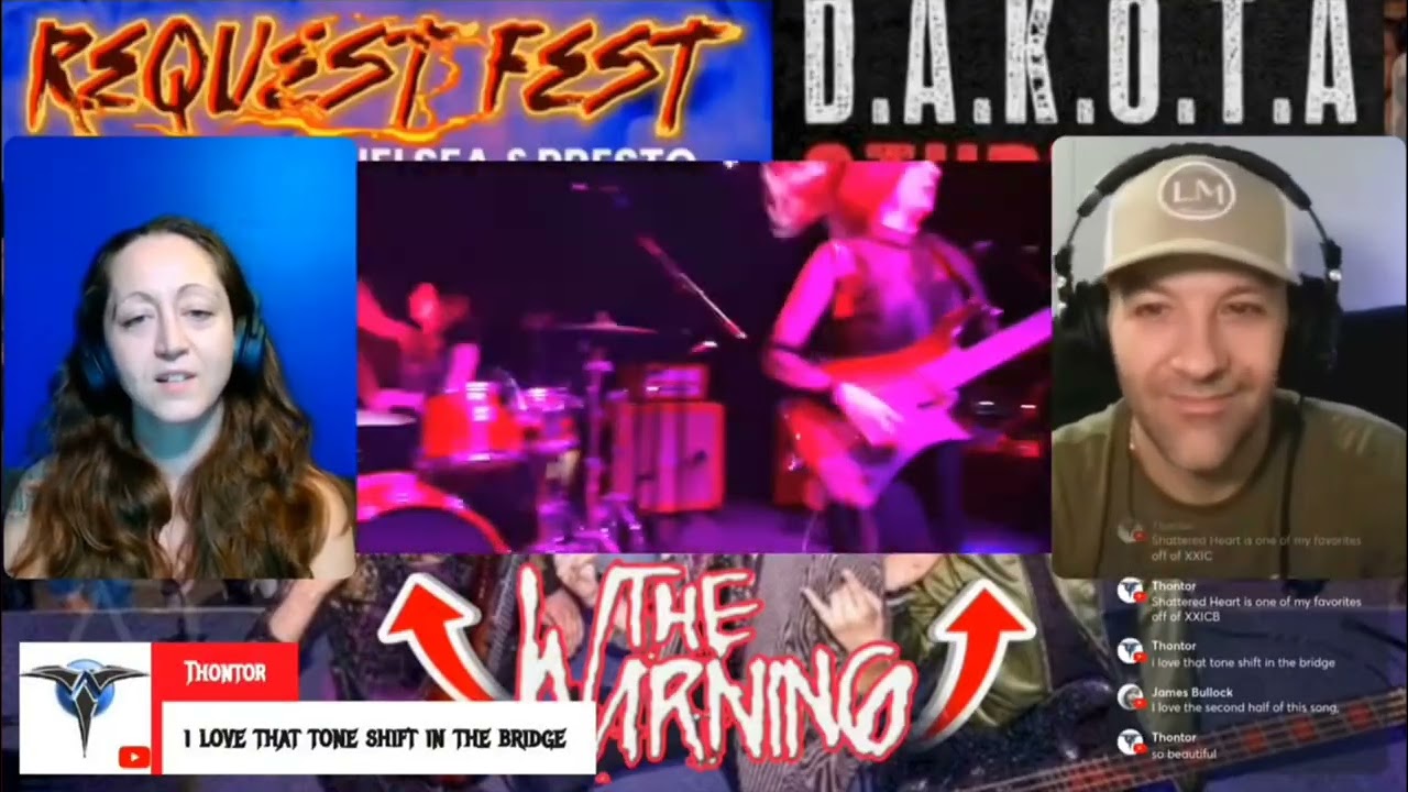 The Warning  - Rivers Soul & Shattered Heart LIVE (Reaction) Request Fest Special 