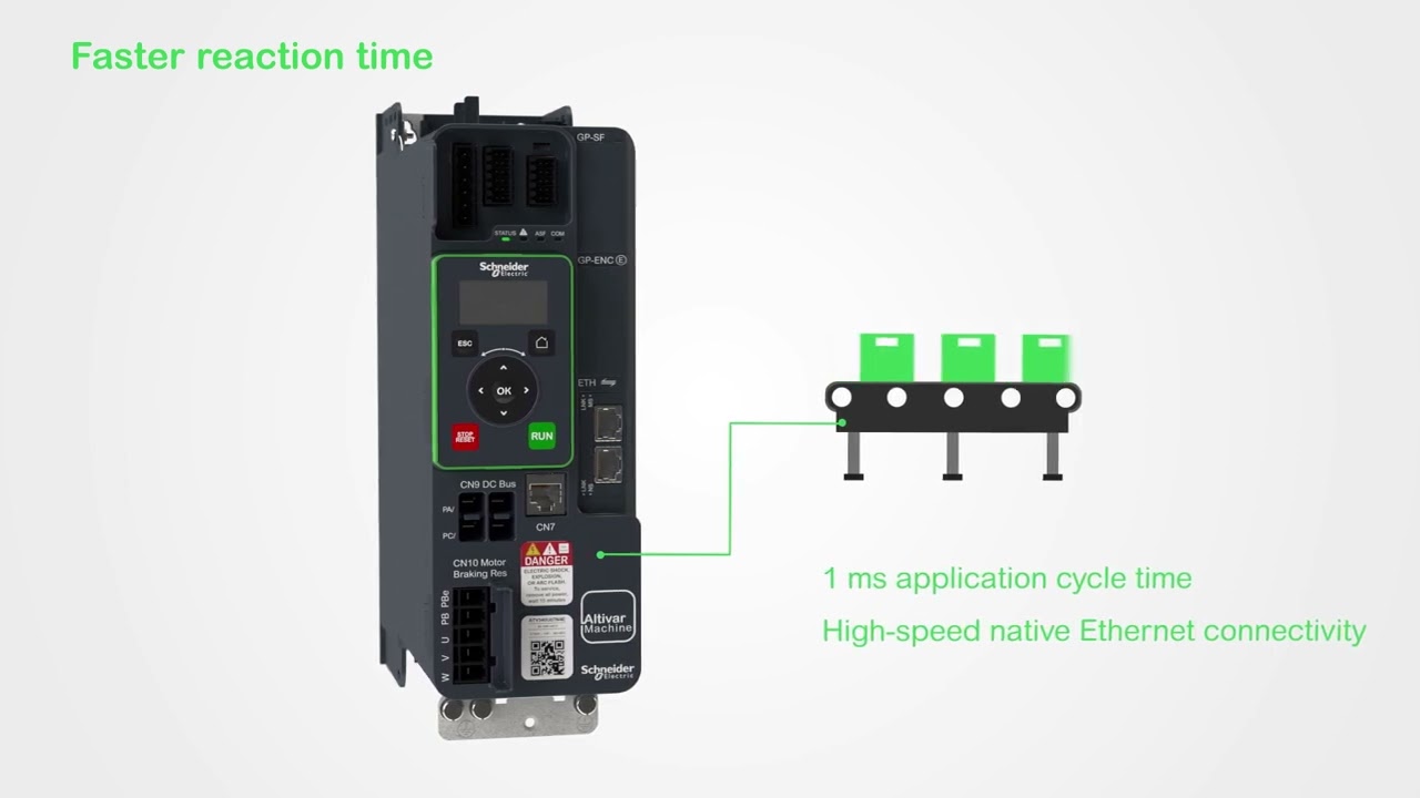 Altivar ATV340 de Schneider Electric Variador de Velocidad